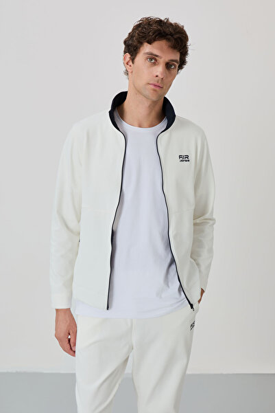 AIR JONES Carlos Ekru Standard Pattern Men's Tracksuit Set - 85209