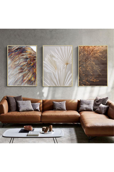 KOLAJTASARIM Sonbahar Dokunuşları: Doğanın Sanatsal Yansımaları Metal Çerçeve...