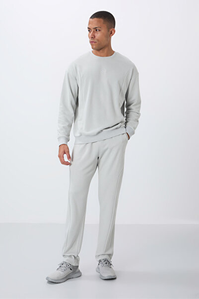 TOMMY LIFE Cotton Thick Smooth Textured Men's Tracksuit Set - O Neck, Comfort Fit -85263