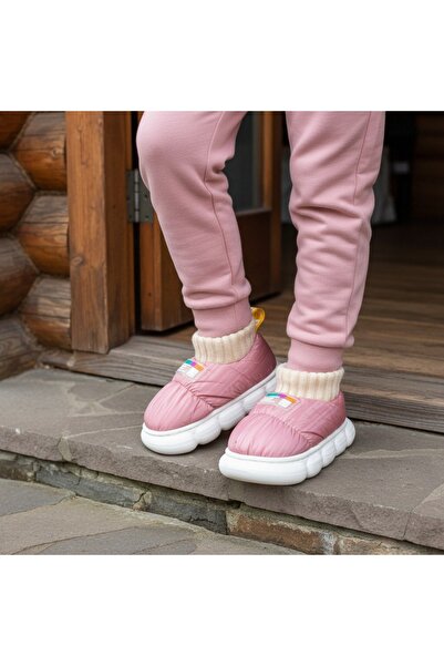 OEM Cotton lined slippers for children, for indoors or short outdoor outings, 43079D-85