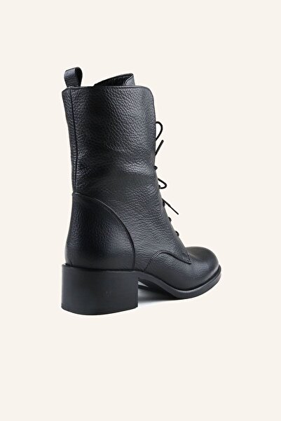 MARCATELLI Siyah 1190 Deri Postal