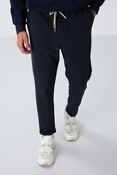 AIR JONES Ανδρική φόρμα Indigo Surface Textured Standard Fit Bottom - 82154