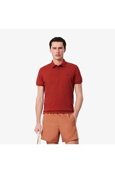 Lacoste Erkek Regular Fit Kahverengi Paris Polo