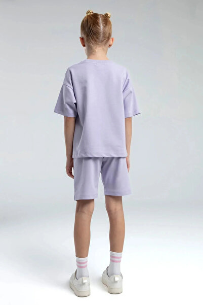 Rolypoly Girl's Bermuda Set - Lila