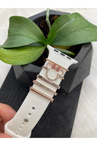 Mi7a Apple Watch Compatible Band Accessory Band Charm Set