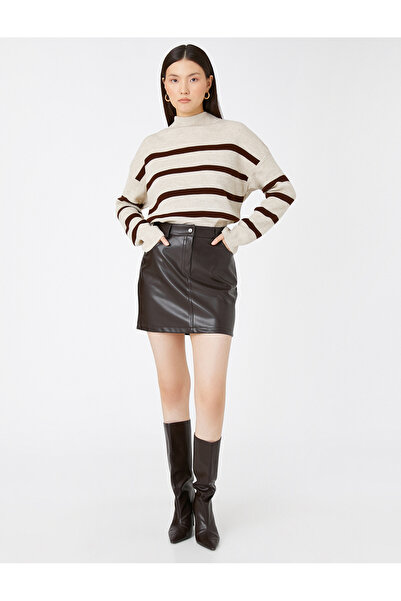 Koton Fél garbós pulóver kötöttáru