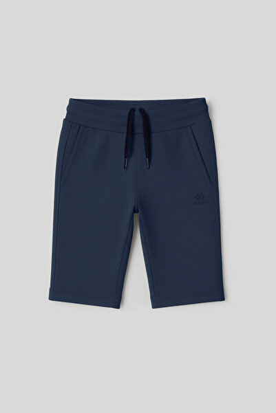 TOMMY LIFE Indigo Standard Fit Basic Boys' Shorts - 11303