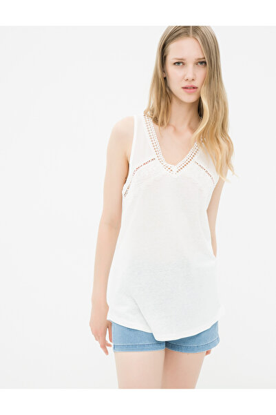 Koton Γυναικείο εσώρουχο εκρού 6YAK33577EK