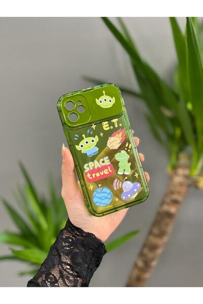 Mi7a Iphone 13 Pro Max Uyumlu Ayna Detaylı Sevimli Tasarım Kılıf