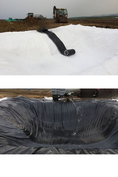 Treuman 3.5m X 2m 1mm Epdm Membran Panel Süs Havuzları, Tarımsal Sulama Ve Koi Havuzları 7 M²