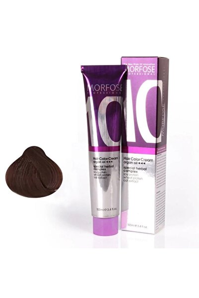 Morfose 10 SAÇ BOYASI 100ml/ 6.111 Ekstra Mat Koyu Küllü Kumral