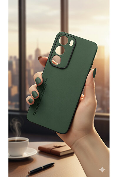 Hatreds Vivo Y19S Kılıf Kamera Koruma Çıkıntılı Renkli Kadife Tasarımlı Kapak