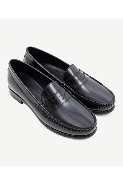 Yargıcı Maskülen Yumuşak Deri Loafer