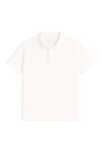 COMBİNE MİCHAİL Pánské 5dílné tričko s polo výstřihem ze 100% bavlny Černo-Bílá-Indigo-Šedá-Vínová