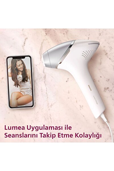 Philips 450,000 Atışlı Lumea Prestige Premium Ipl Lazer Epilasyon Aleti, Gri , YENİ SERİ
