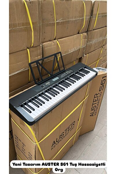 LEA Auster 61 Tuş Hassasiyetli Org 5 Oktav Piyano Tuşlu Org