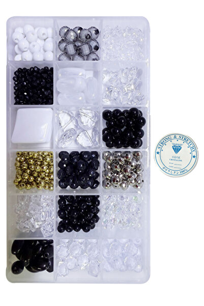 uniquehobby Set de hobby pentru realizarea de brățări de bijuterii cu mărgele pentru adulți Set de hobby pentru petrecerea timpului liber 3