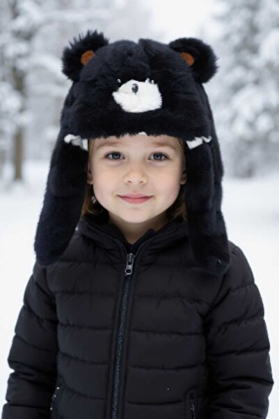 Aware Time قبعة شتوية قابلة للربط تحت الرقبة للأولاد والأطفال من عمر 0-12 شهرًا