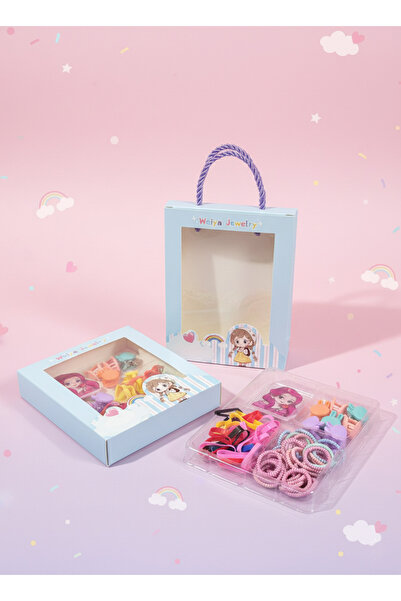 BATU GİYİM Σετ αγκράφες σε κουτί για κοριτσάκι και παιδί