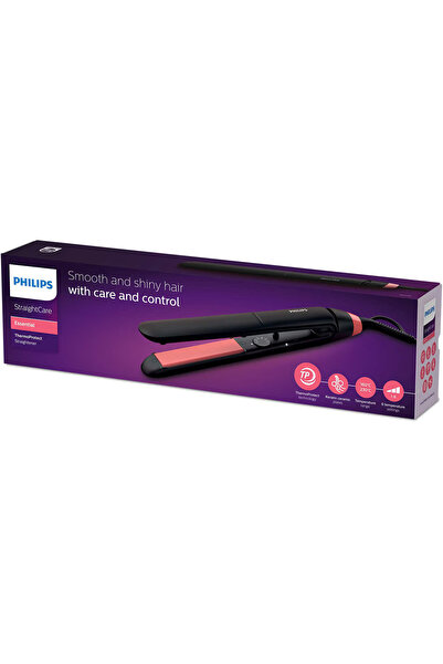 Philips Žehlička na vlasy StraighCare Essential BHS376/00, technologie ThermoProtect, s obsahem keratinu