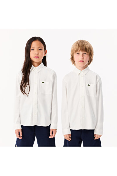 Lacoste قميص أكسفورد بجيب صدر - CJ5296-00-001