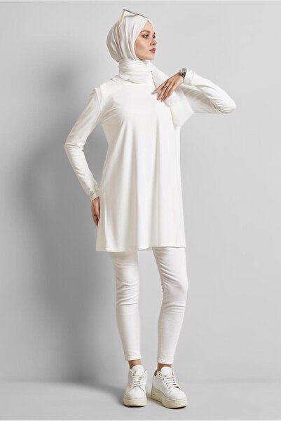 Alvina 45480 Model Crew Neck Tuniki