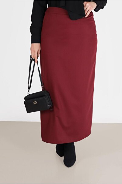 Alvina Split Detail Straight Cut Skirt 60221