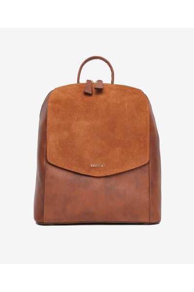 Greyder Women's Tan Genuine Leather Backpack 5K2Cn69763