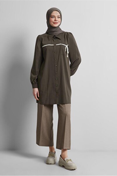 Alvina Λεπτομερής Μπαγκλένγκ Τουνίκι 45362