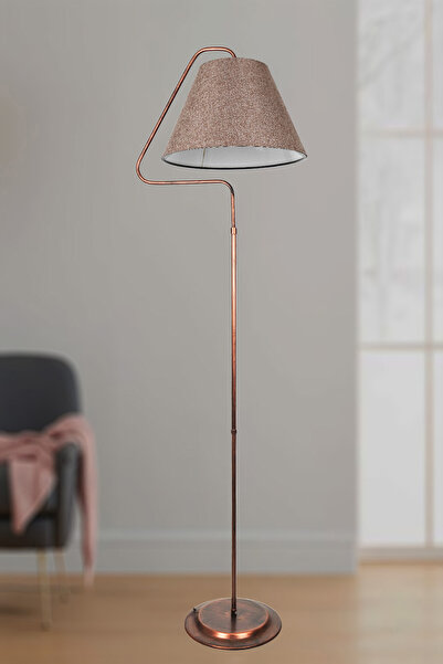 VENON Aydınlatma Lambader Rose Emma Üçgen Siyah Bakır Patine Gülkurusu Şapka