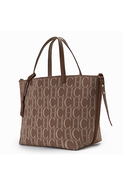 chch Stylish Minimalist Commuter Travel Bag Retro Large Capacity Solid Color Women's Tote Bag