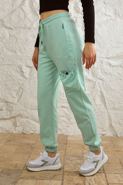 ESPİNA Γυναικεία φούτερ με τσέπη Cargo με κορδόνι Άνετη εφαρμογή