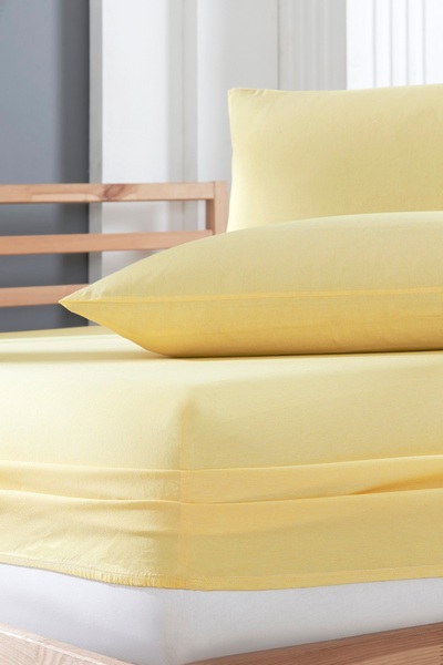 Valezium Akfil Fabric Elastic Fitted Pillowed Sheet Set