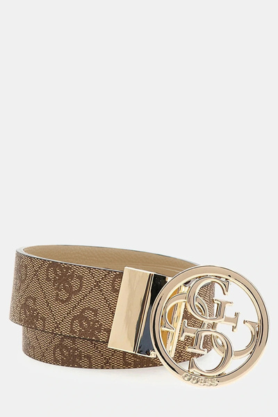 Guess Noelle Kadın Kahverengi Ayarlanabilir Çift Taraflı Kemer BW9166P4235-LTL