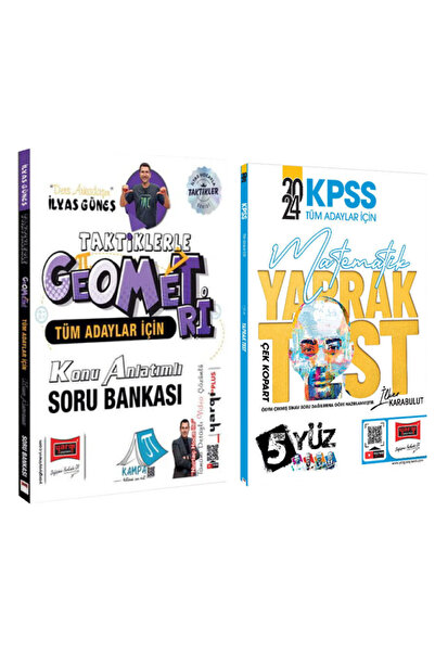 Yargı Yayınları İlyas Güneş Tüm Adaylar İçin Taktiklerle Geometri Konu Anlatı...