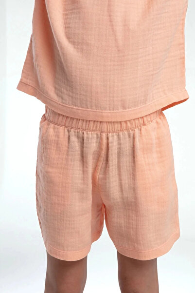 Rolypoly Girl shorts set - salmon