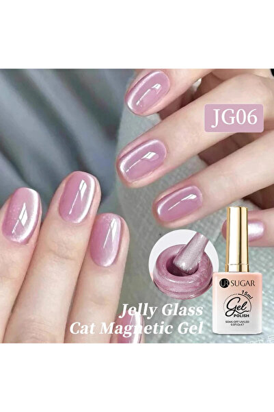 Born Pretty Ursugar Jelly Glass Cat Eye Kore Kedi Gözü Kalıcı Oje JG06