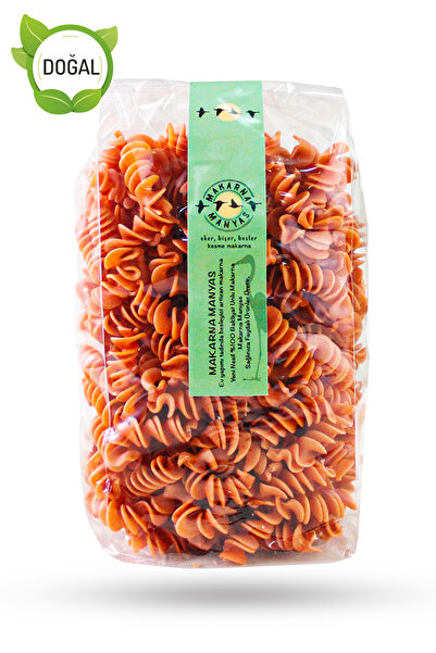 Makarna Manyas Kırmızı Mercimek Burgu Makarna 300 g - Katkısız ve Yüksek Proteinli!