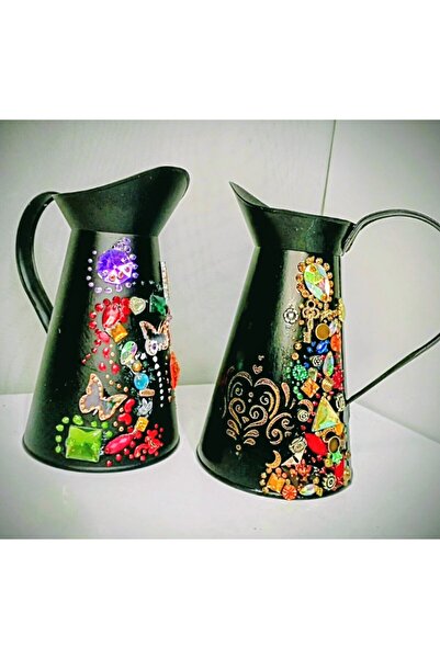 Happy tasarımlarr Vazo metal İtalyan vazo aksesuar el işi süsleme metal