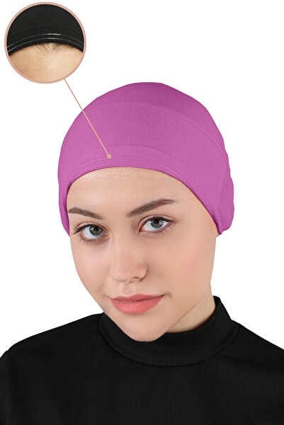 Ecardin بونيه حجاب غير قابل للانزلاق من السيليكون - ST260 لافندر