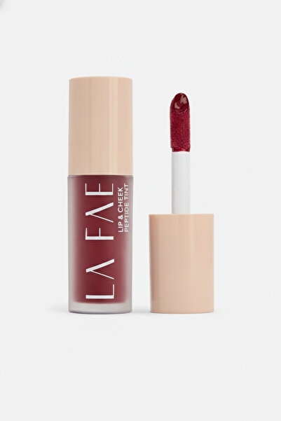 LA FAÉ BEAUTE Allık Ruj Göz Farı Lip & Cheek Tint Nemlendirici Makyaj Peptit Hyaluronik Asit Vitamin E Berry Flush