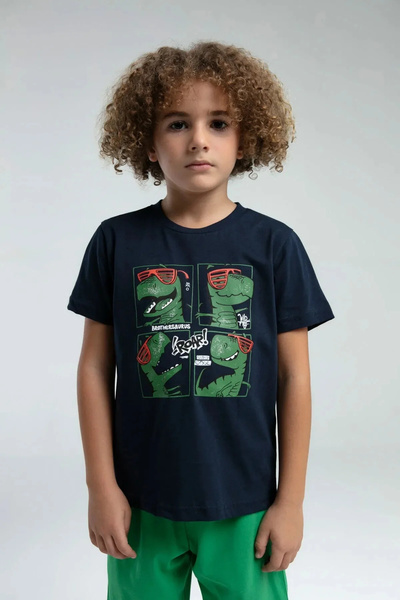 Rolypoly BOY'S BERMUDA SUIT - NAVY BLUE