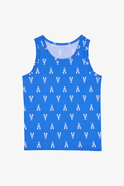 Penti Boy's Mediterranean Cotton Multi-Colored 2-Piece Undershirt