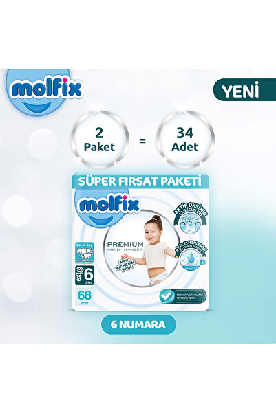 Molfix Premium Super Deal Package 6 Sizes 68 Pieces