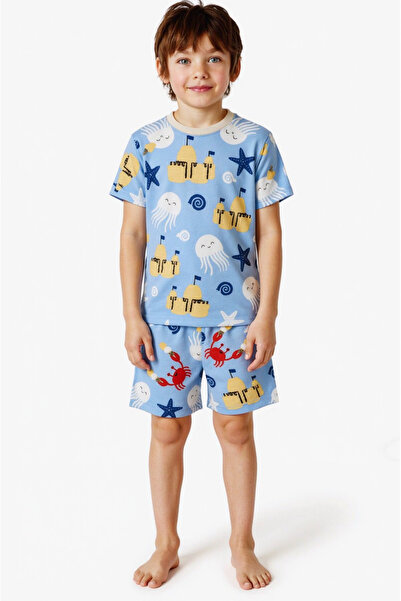 Penti Boy's Vegan Ice Cream Cotton 2-Piece Pajama Set