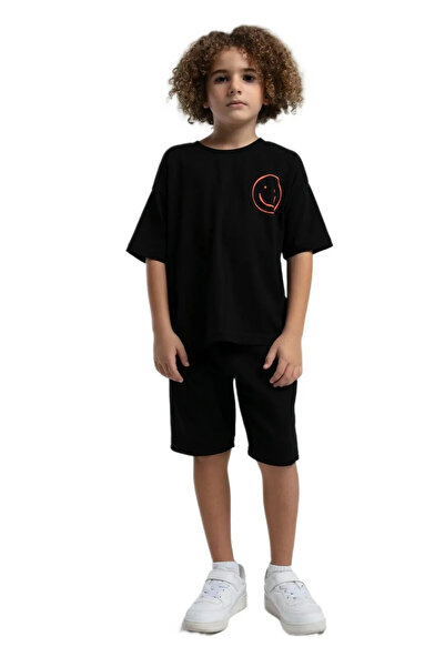 Rolypoly Boy's bermuda set - black