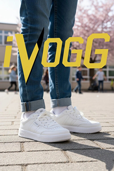 Atina - Beyaz Çocuk Günlük Sneaker