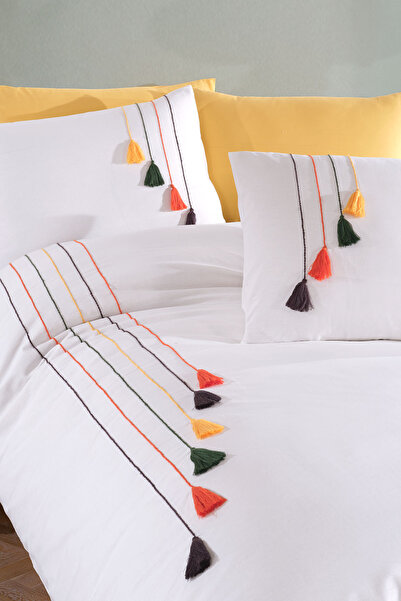 Elart Carmen Nevresim Takımı Çift Kişilik (200x220 cm) Sarı