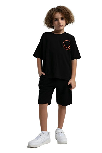 Rolypoly Boy's bermuda set - black