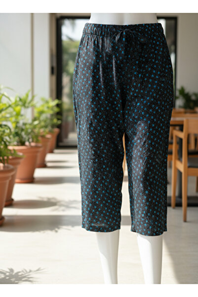 Altınay Lüx Cepli Viskon Kadın Kapri K4